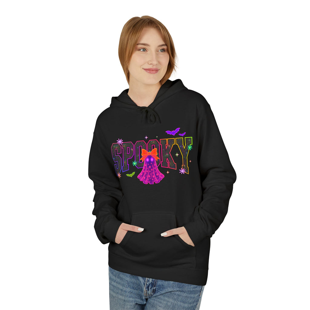 Spooky Ghost Halloween Hoodie — "Spooky" Graphic Pullover