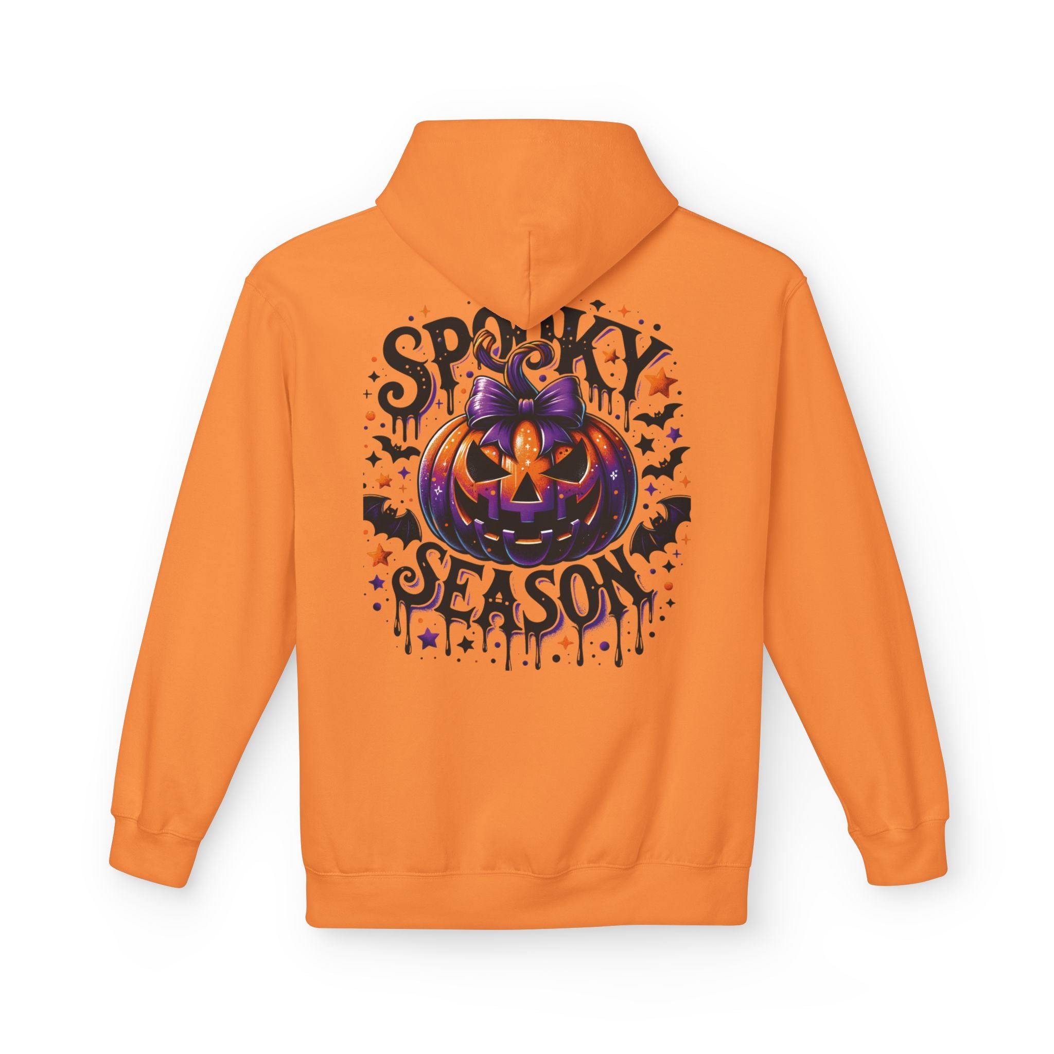 Spooky Season Hoodie — Halloween Jack-o'-Lantern Pumpkin Sweatshirt