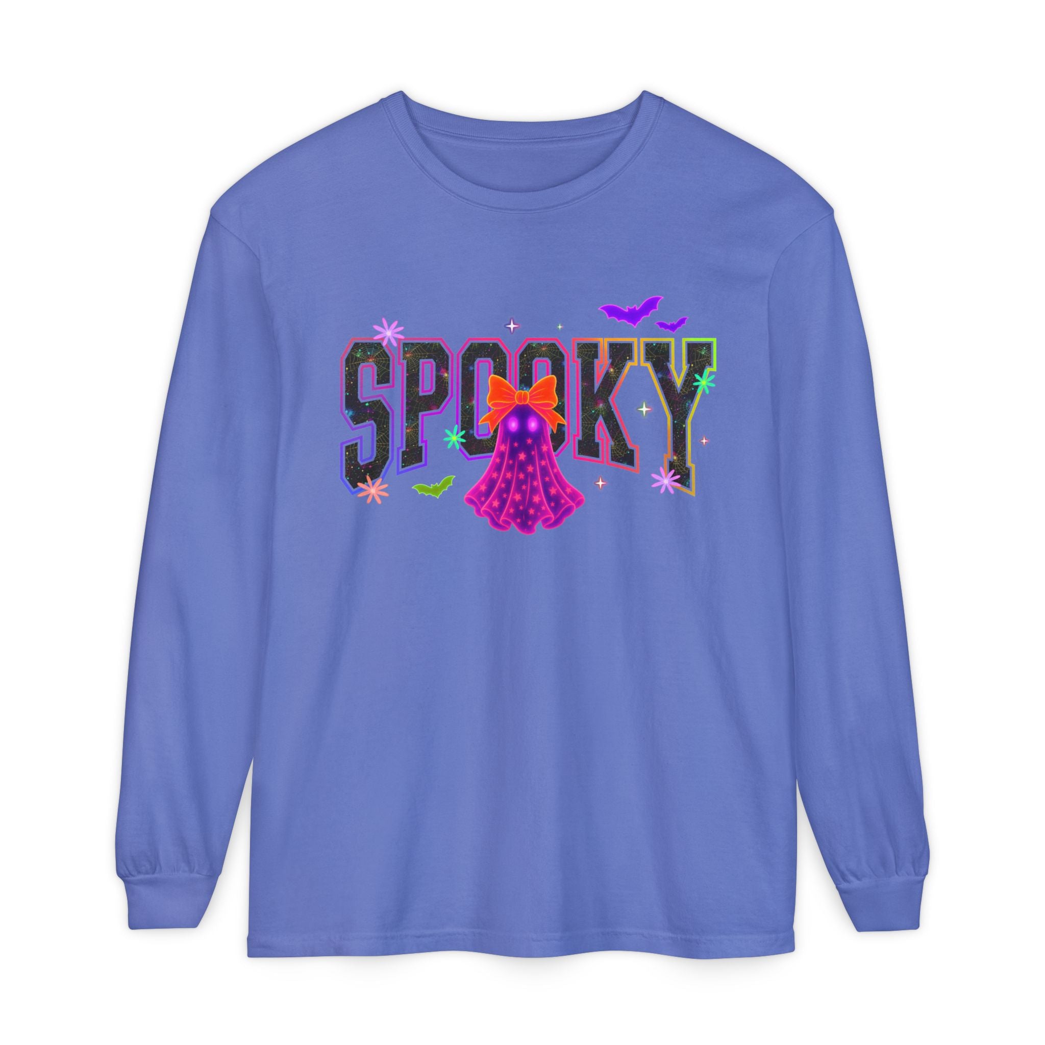 Unisex Garment-dyed Long Sleeve T-Shirt