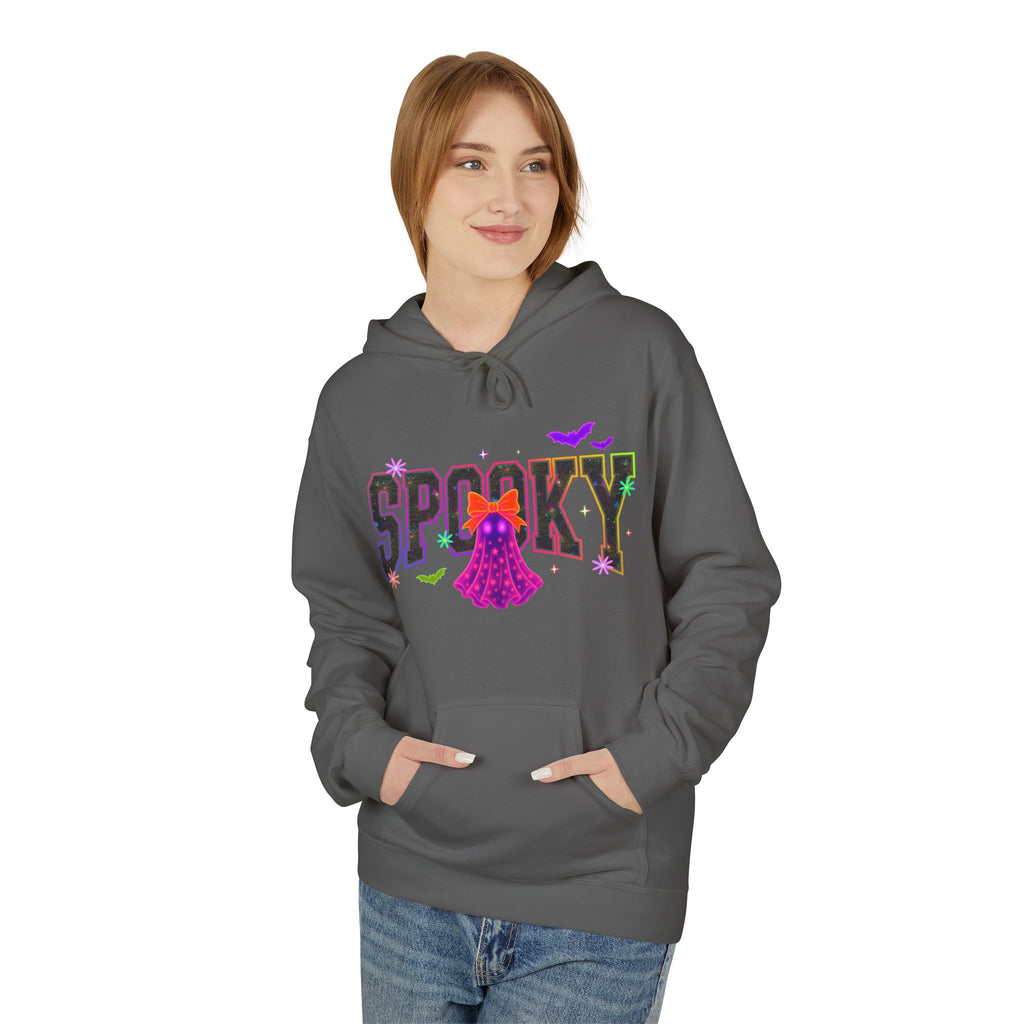 Spooky Ghost Halloween Hoodie — "Spooky" Graphic Pullover