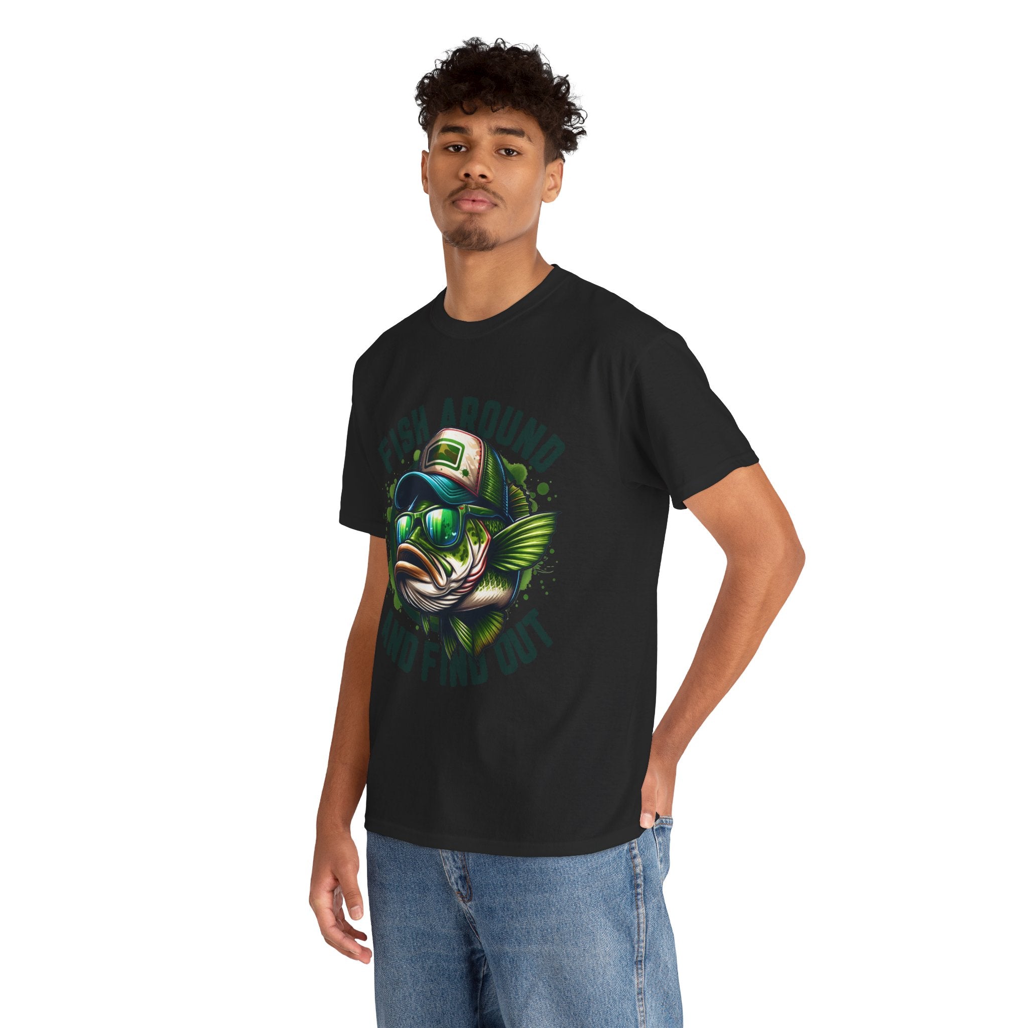 Fishing T-Shirt – "Fish Around and Find Out" Graphic Tee