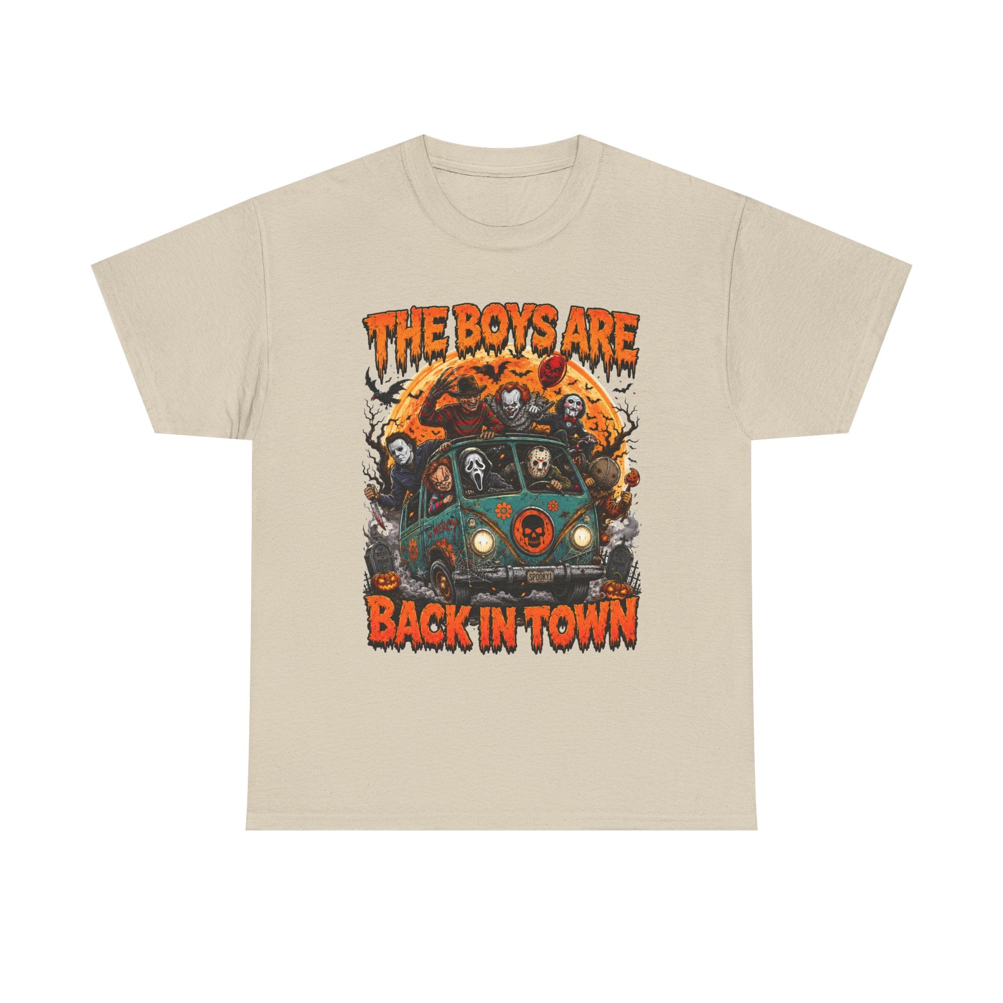 The Boys Are Back In Town Horror Van Graphic Tee
