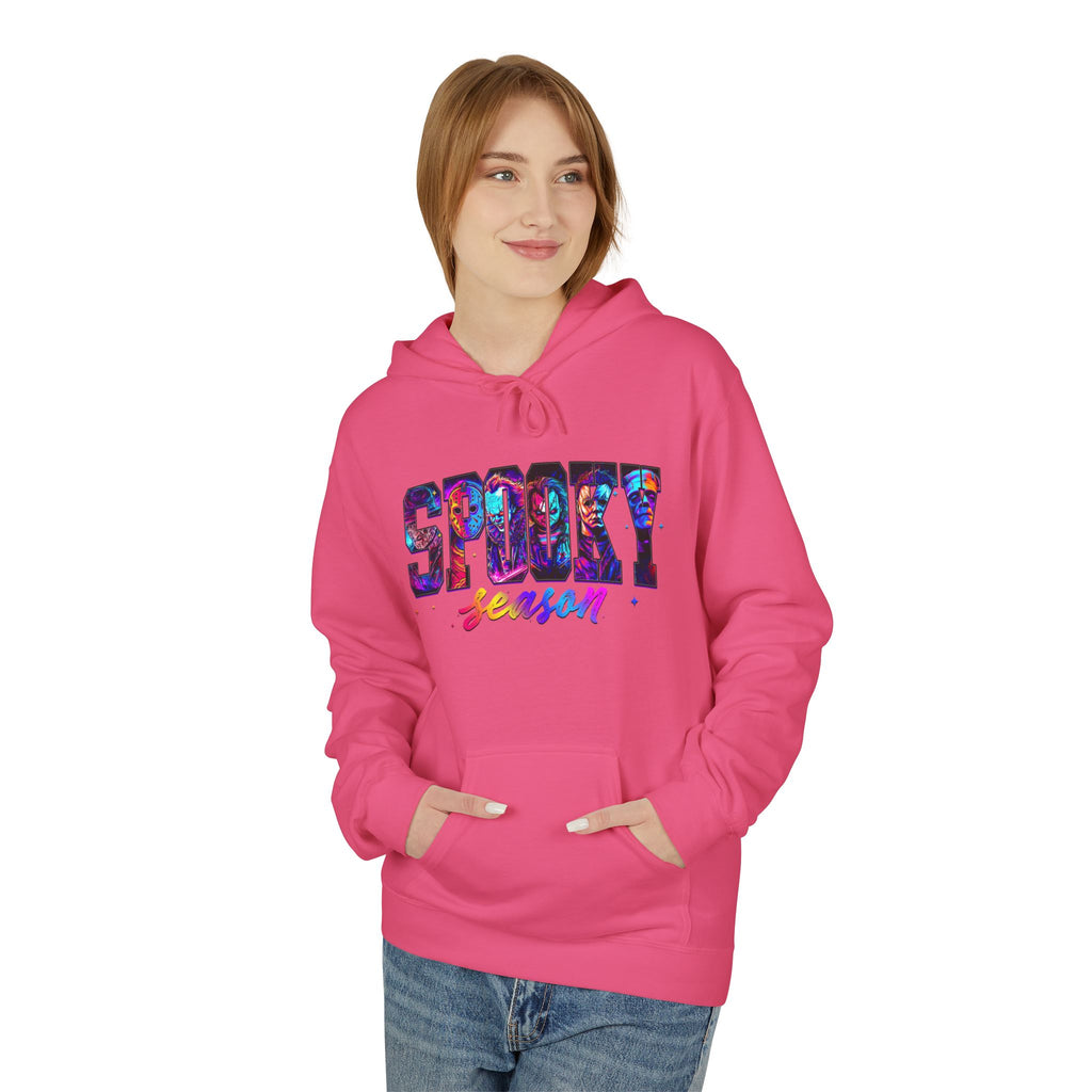Spooky Season Hoodie — Colorful Halloween Graphic Pullover