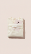 Soft Cream Tee Gift Set With Affirmation
