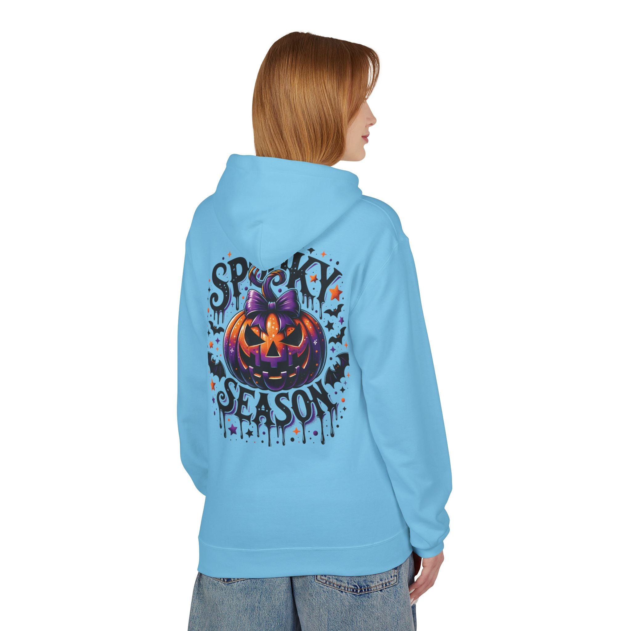 Spooky Season Hoodie — Halloween Jack-o'-Lantern Pumpkin Sweatshirt