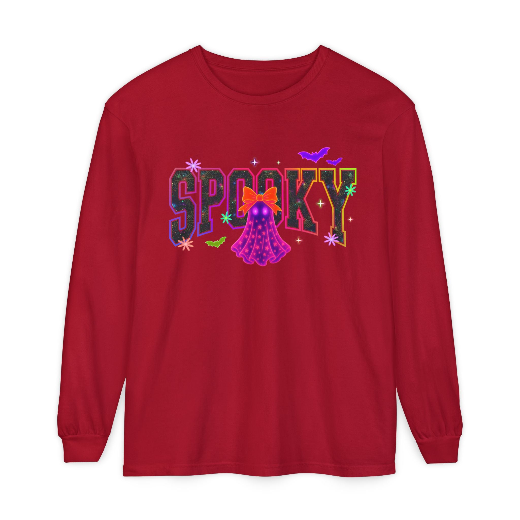 Unisex Garment-dyed Long Sleeve T-Shirt