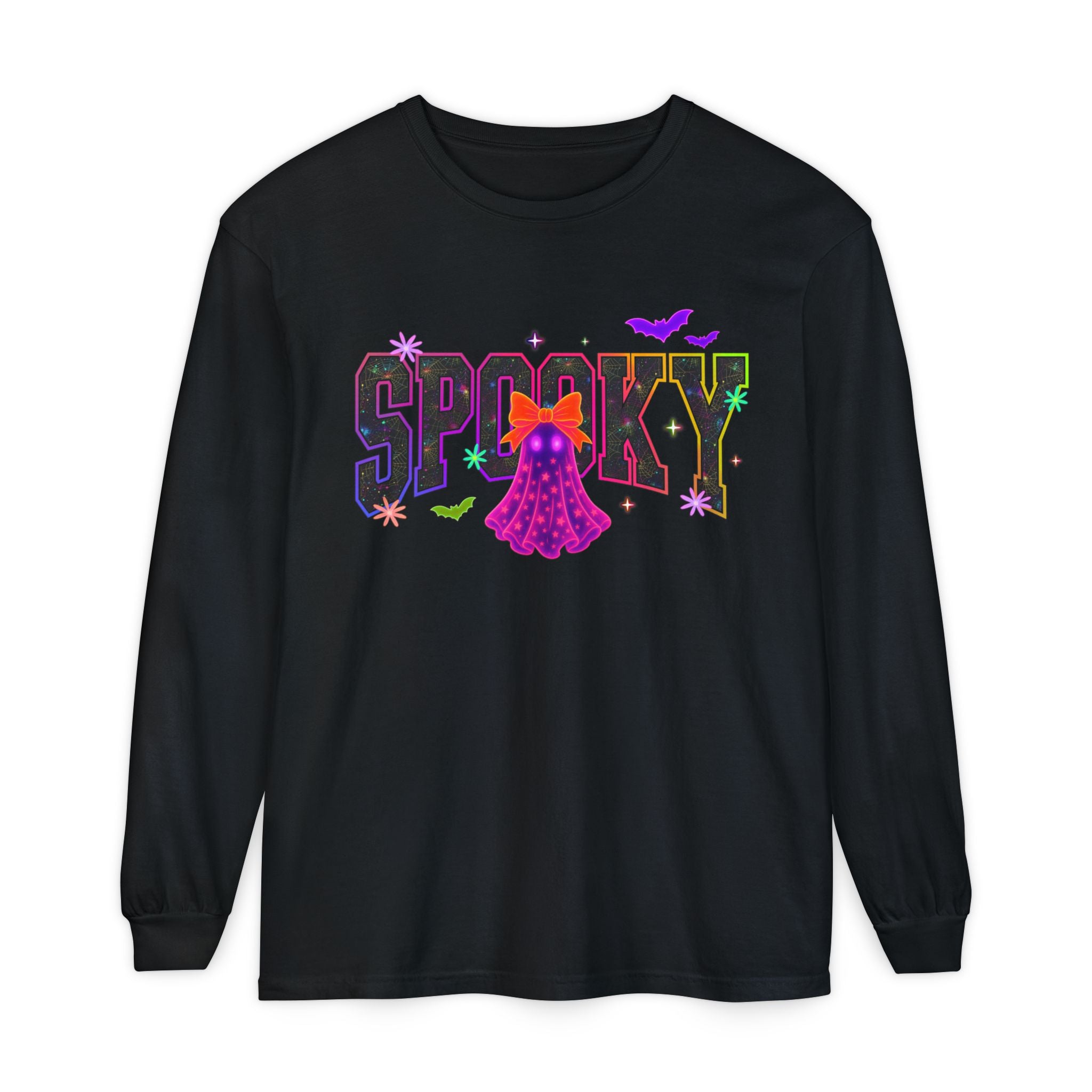 Unisex Garment-dyed Long Sleeve T-Shirt