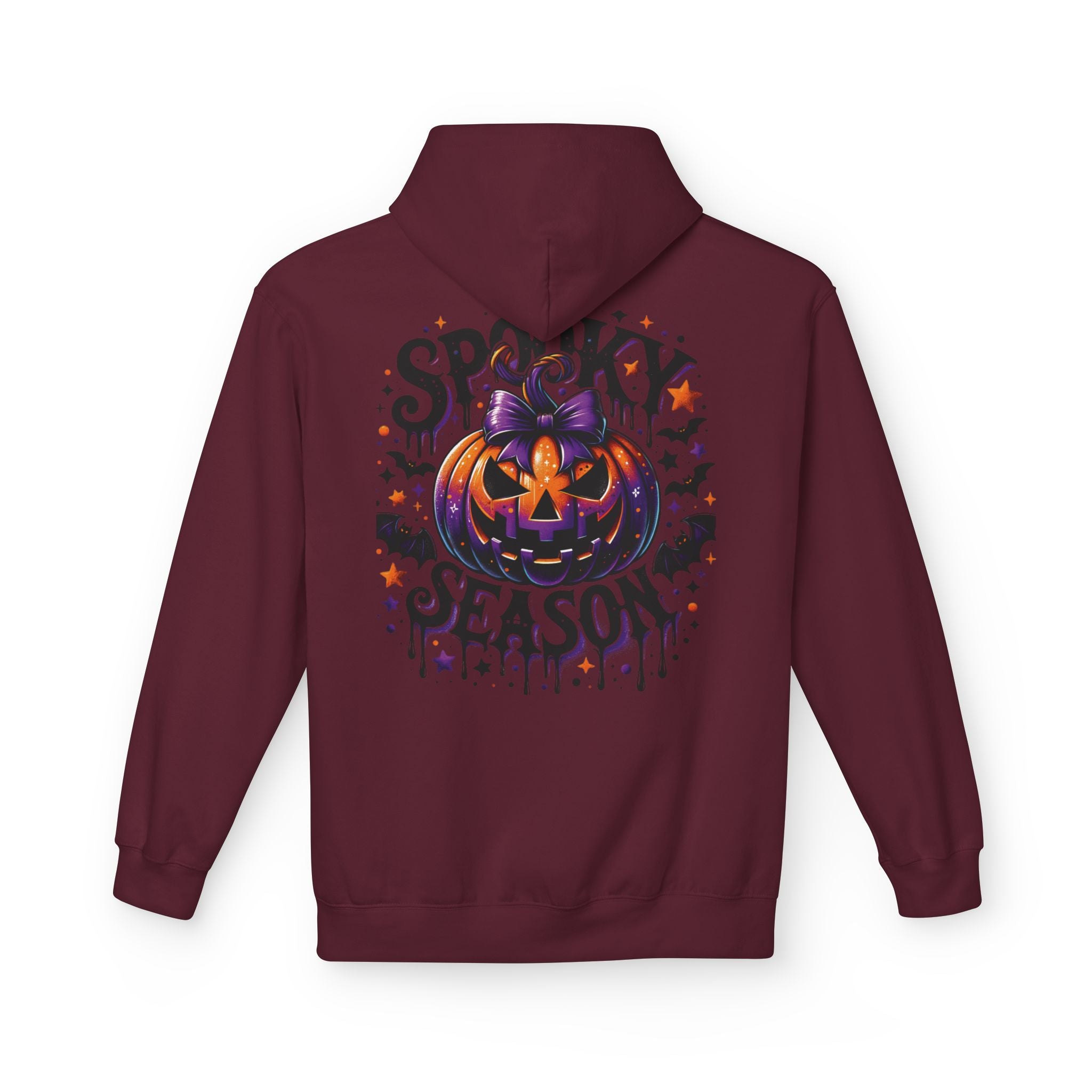 Spooky Season Hoodie — Halloween Jack-o'-Lantern Pumpkin Sweatshirt