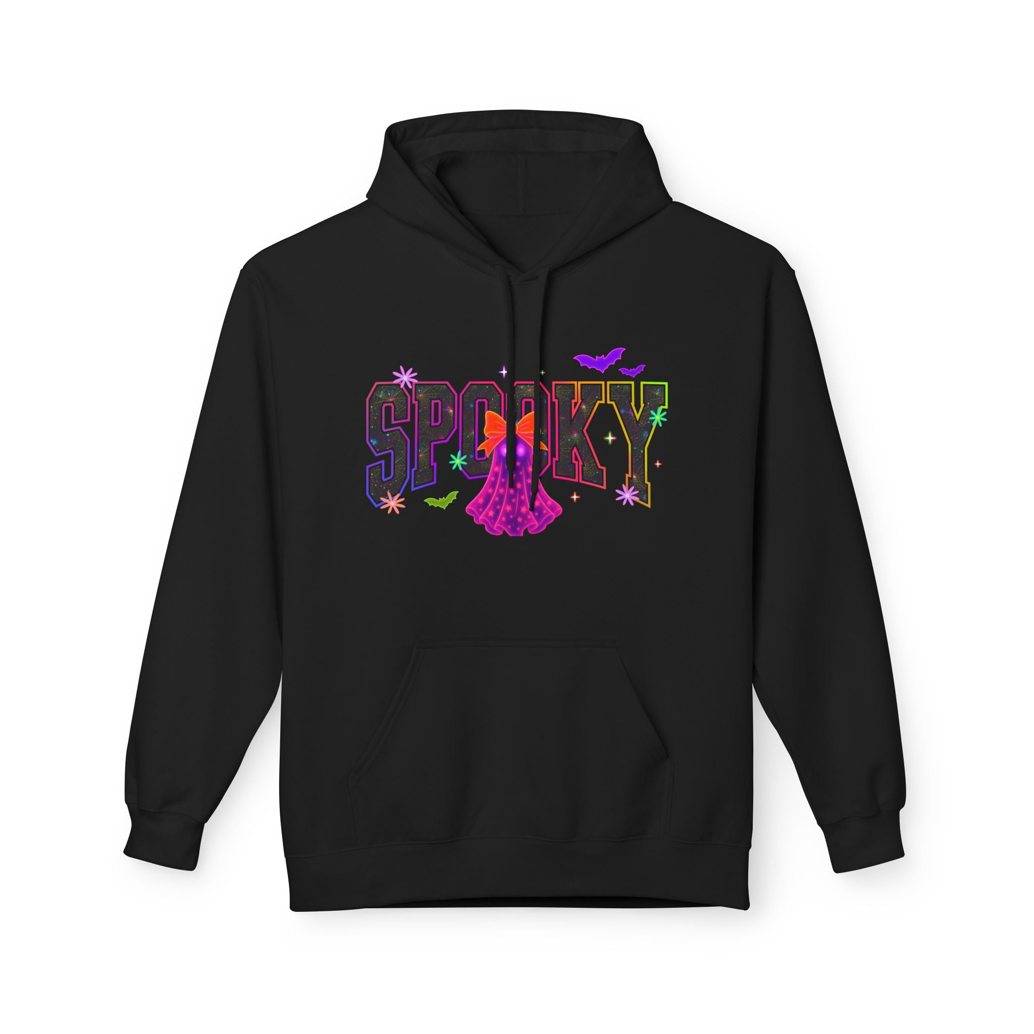 Spooky Ghost Halloween Hoodie — "Spooky" Graphic Pullover