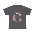 God Says Inspirational Floral T‑Shirt — You Are Unique, Strong, Beautiful Faith Tee