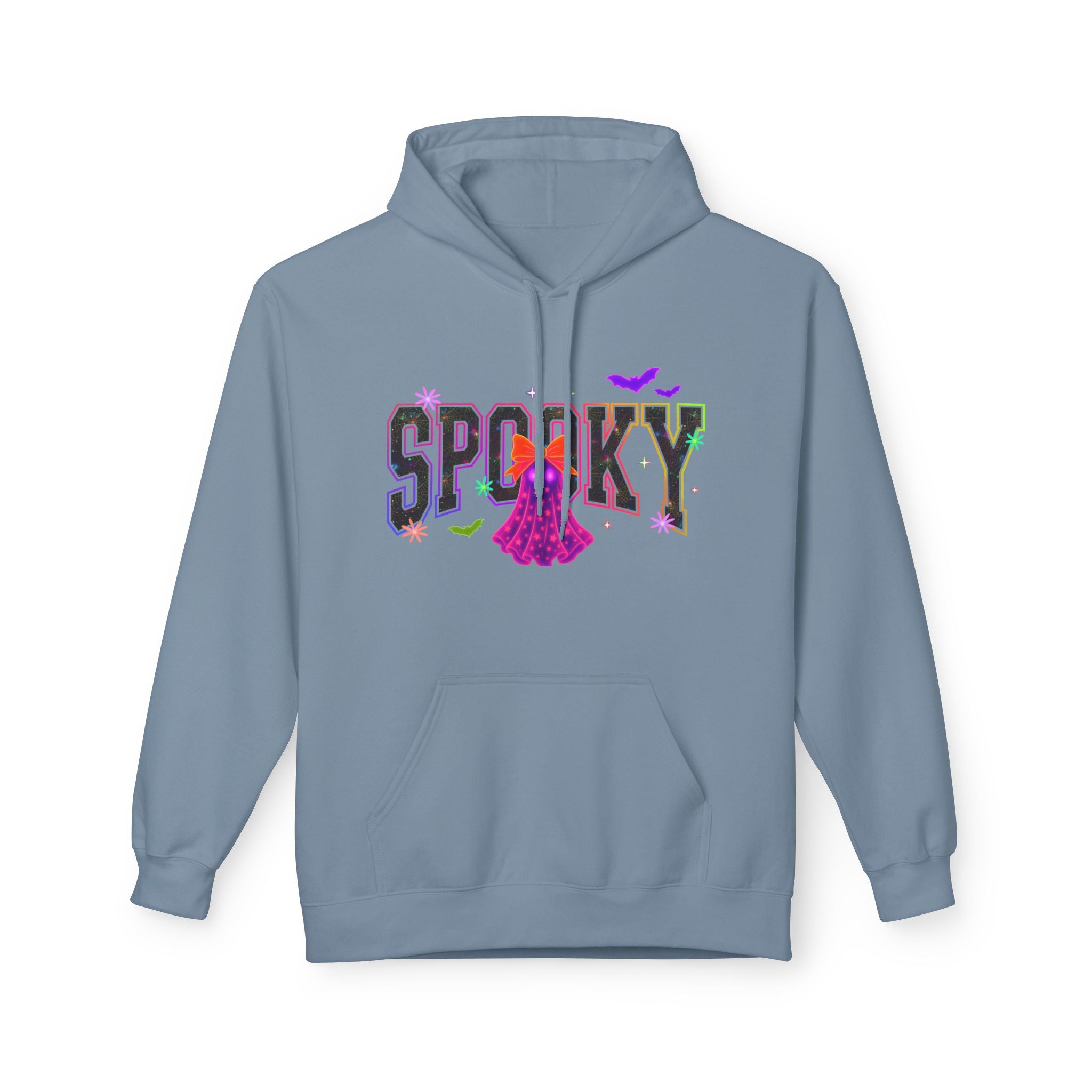 Spooky Ghost Halloween Hoodie — "Spooky" Graphic Pullover
