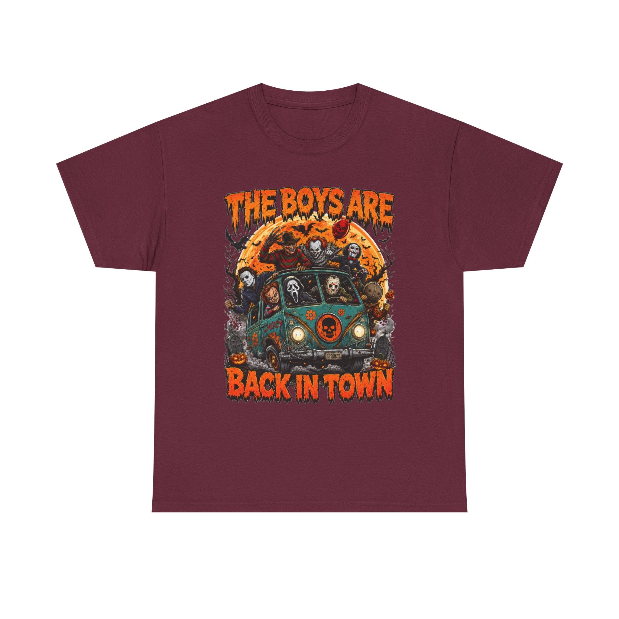 The Boys Are Back In Town Horror Van Graphic Tee