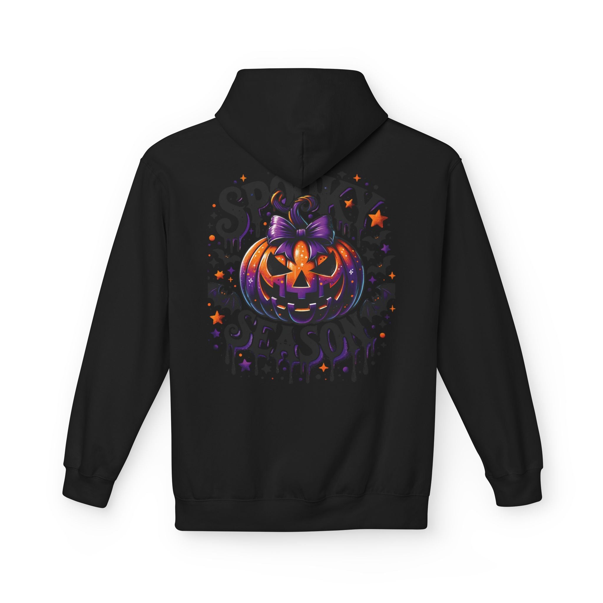 Spooky Season Hoodie — Halloween Jack-o'-Lantern Pumpkin Sweatshirt
