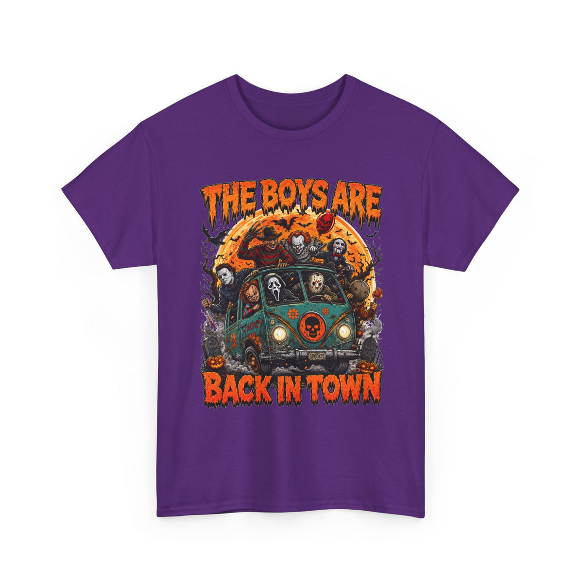 The Boys Are Back In Town Horror Van Graphic Tee
