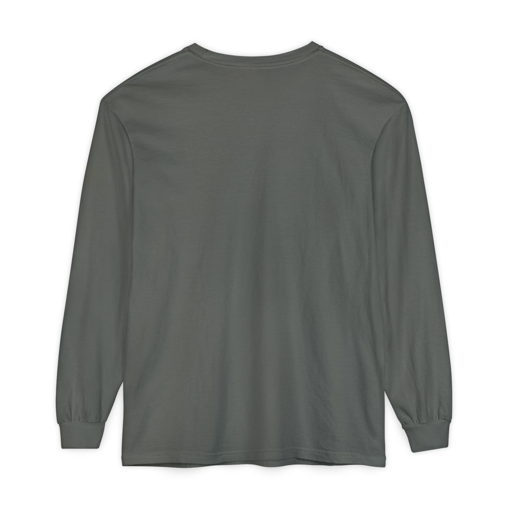 Halloween Ghost Long Sleeve Tee — Holographic Bow Ghost Graphic
