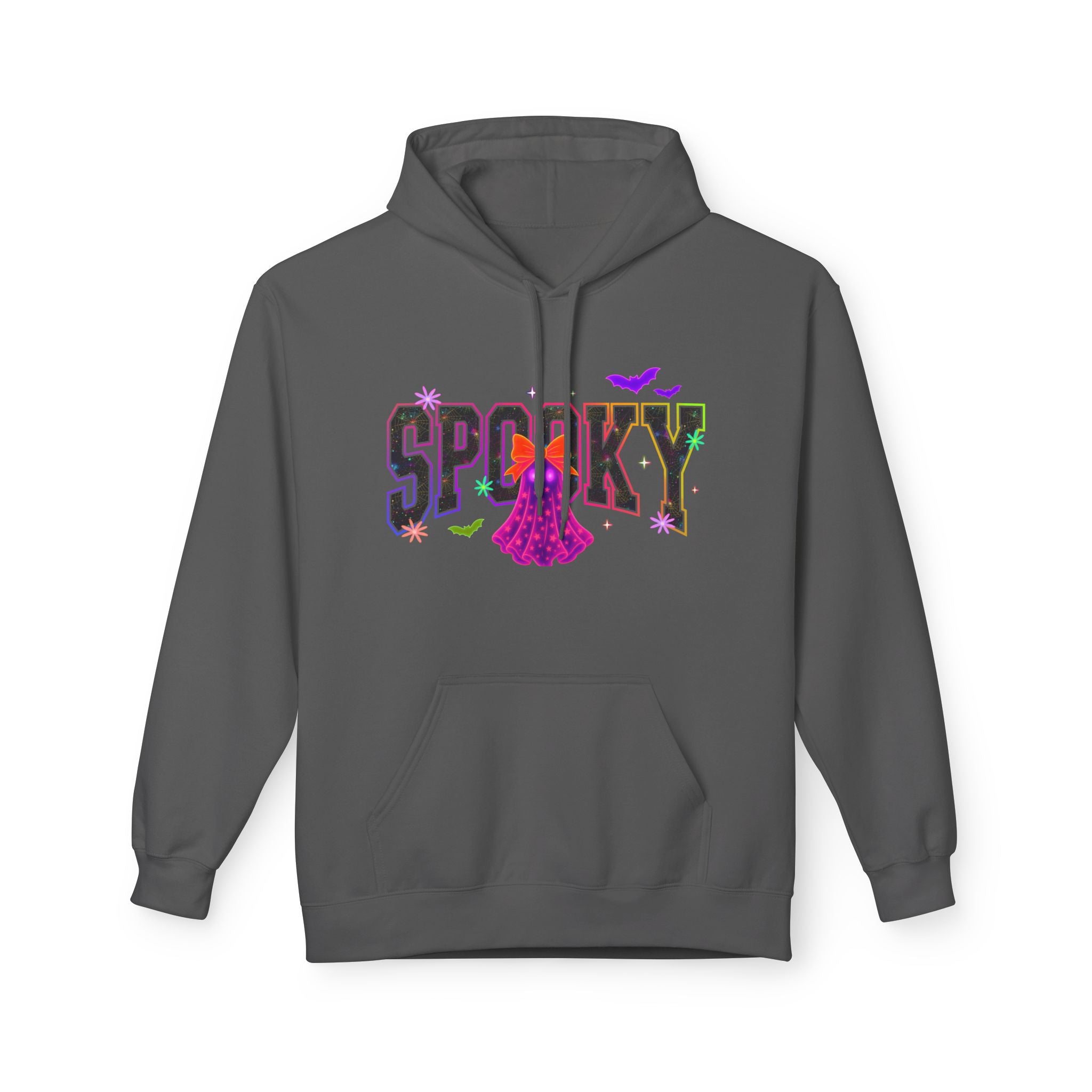 Spooky Ghost Halloween Hoodie — "Spooky" Graphic Pullover