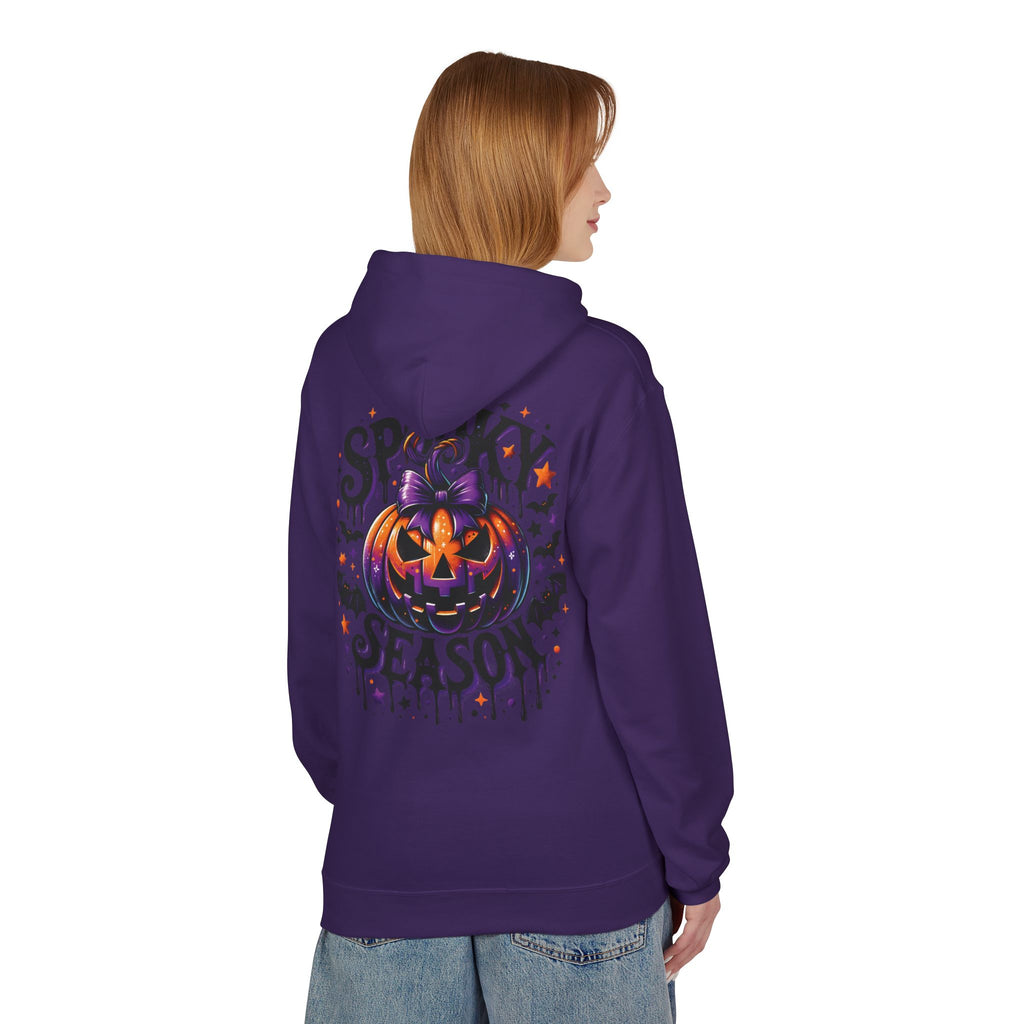 Spooky Season Hoodie — Halloween Jack-o'-Lantern Pumpkin Sweatshirt