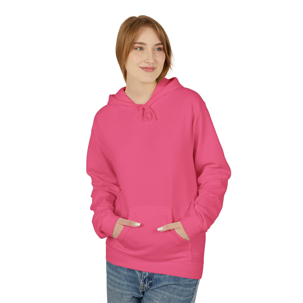 Cute Halloween Ghost Hoodie — Glitter Ghost Holding Pumpkin & Coffee Graphic