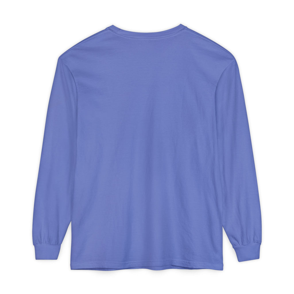 Halloween Ghost Long Sleeve Tee — Holographic Bow Ghost Graphic